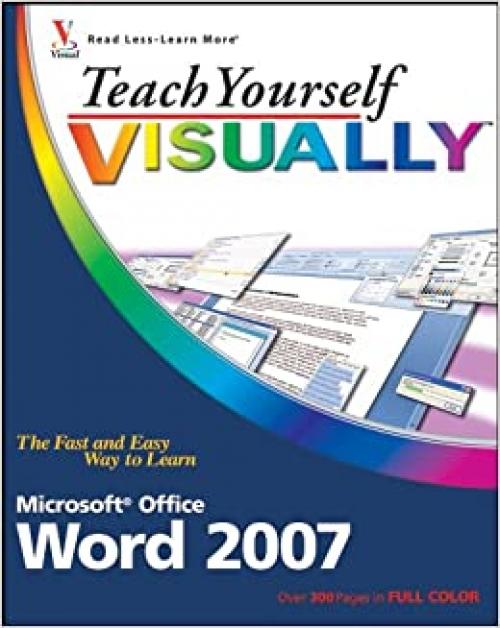  Teach Yourself VISUALLY Word 2007 