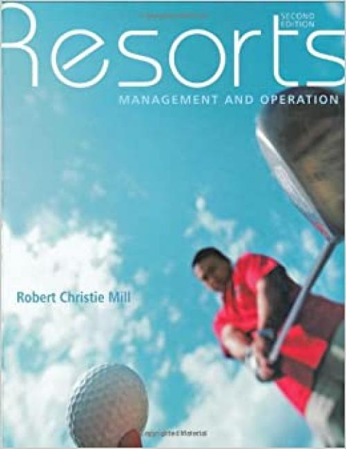  Resorts: Management and Operation 