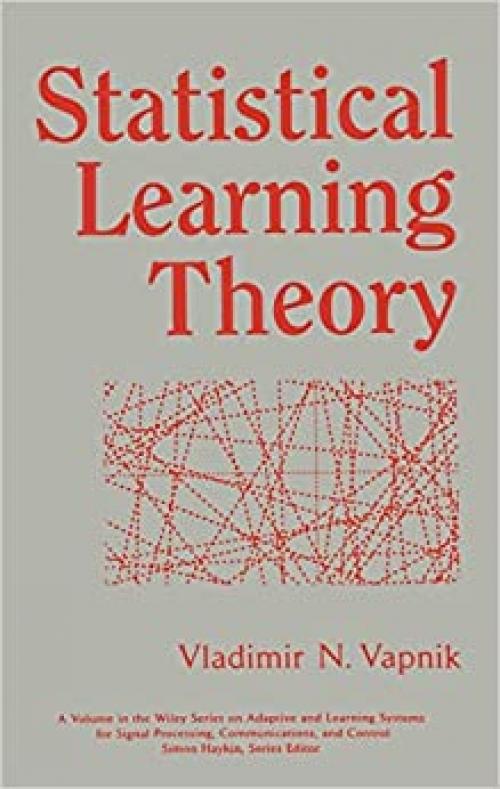  Statistical Learning Theory 