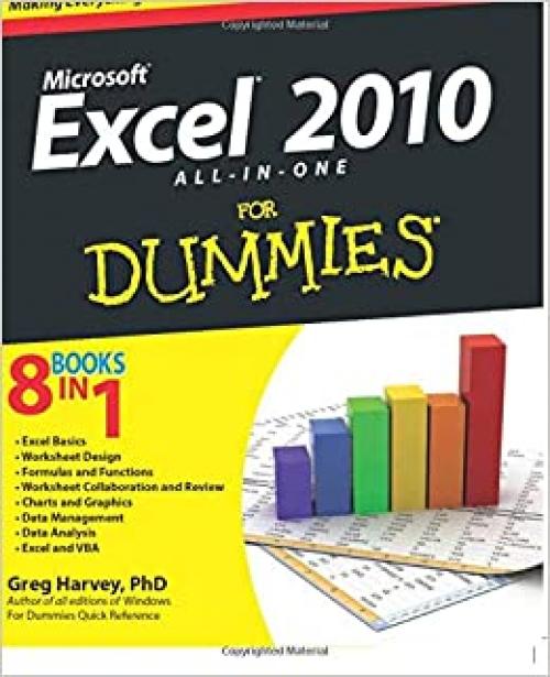  Excel 2010 All-in-One For Dummies 