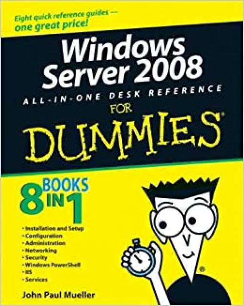  Windows Server 2008 All-In-One Desk Reference For Dummies 