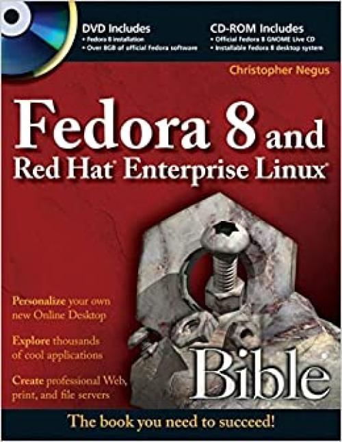  Fedora 8 and Red Hat Enterprise Linux Bible 