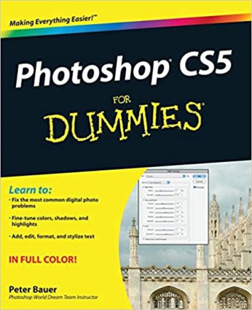  Photoshop CS5 For Dummies 