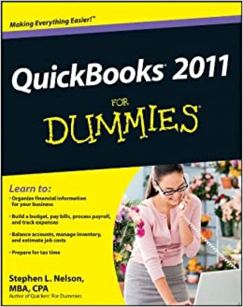  QuickBooks 2011 For Dummies 