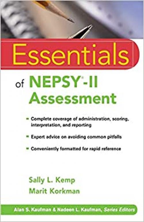  Essentials of NEPSY-II Assessment 