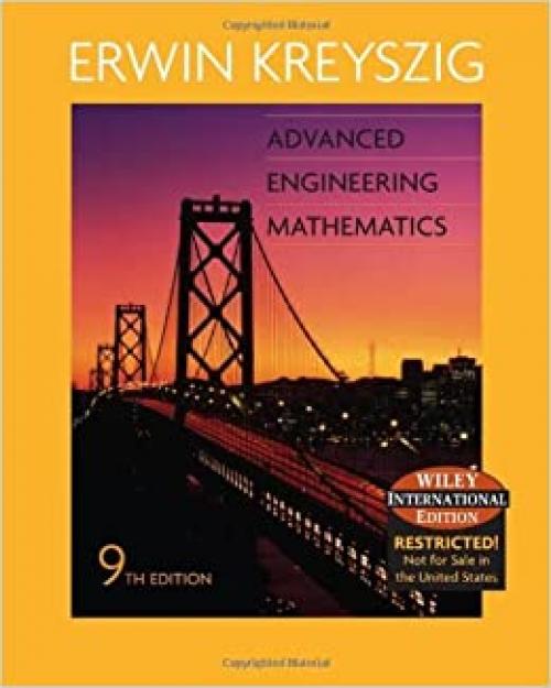  Advanced Engineering Mathematics 