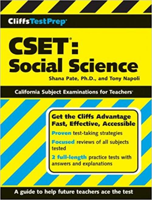  CliffsTestPrep CSET: Social Science 