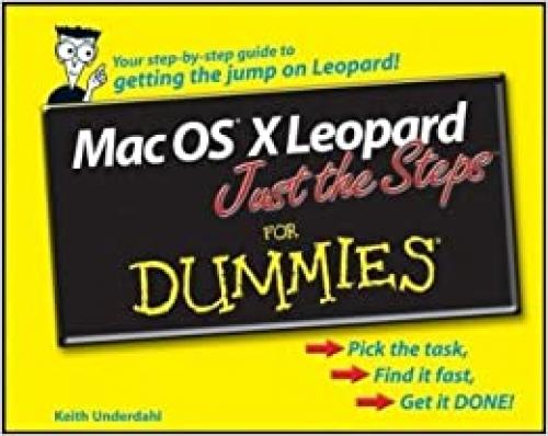  Mac OS X Leopard Just the Steps For Dummies 