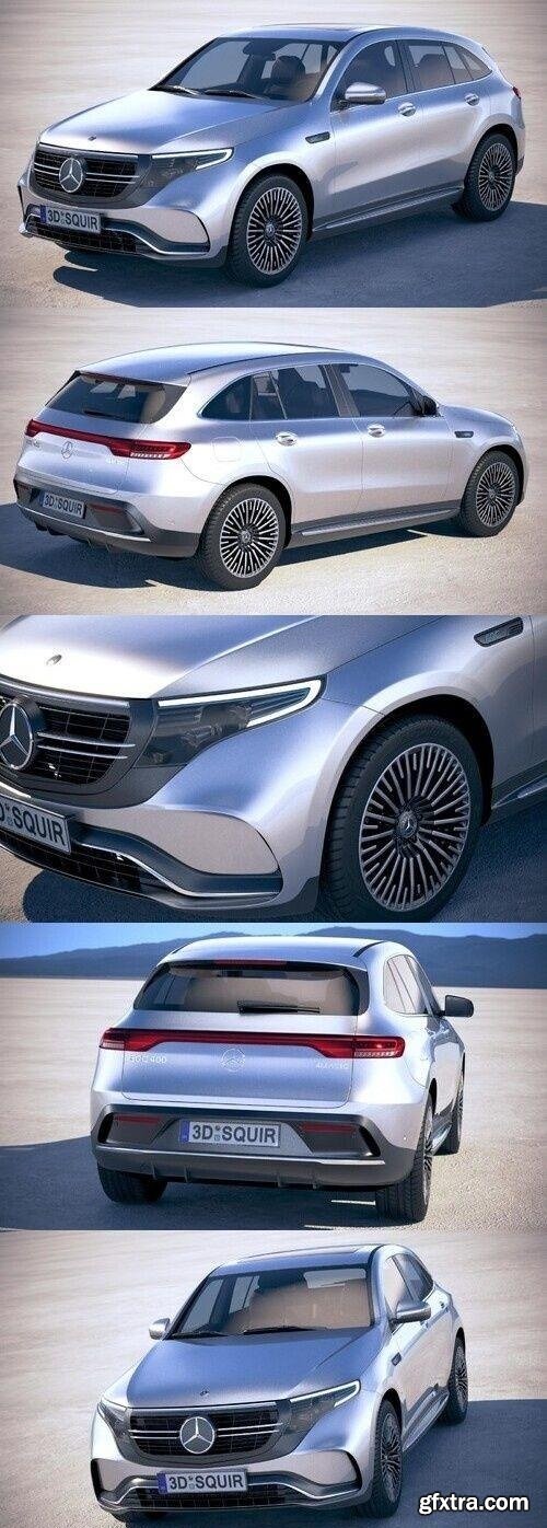 Mercedes-Benz EQC AMG 2020 3D Model