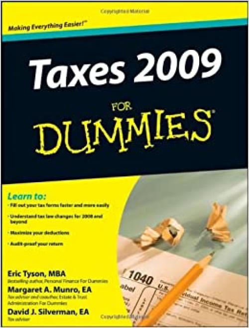  Taxes 2009 For Dummies 