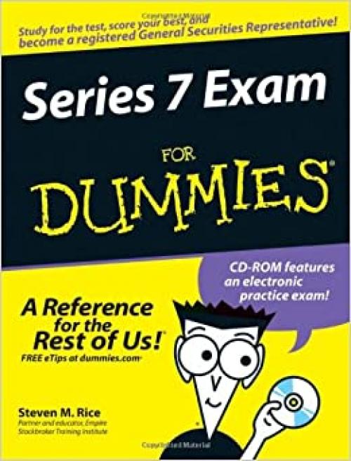  Series 7 Exam For Dummies 