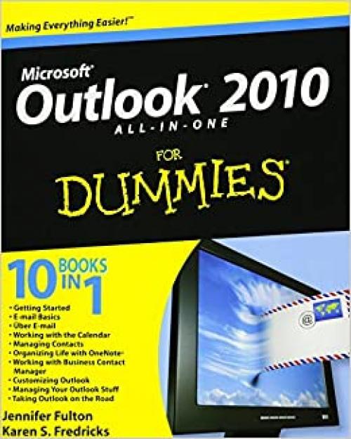  Outlook 2010 All-in-One For Dummies 