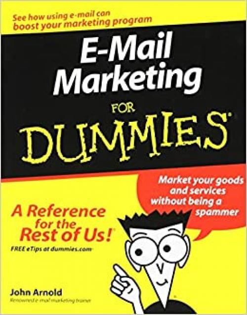  E-Mail Marketing For Dummies 