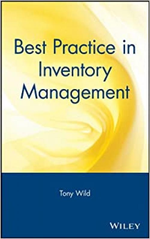  Best Practice in Inventory Management 