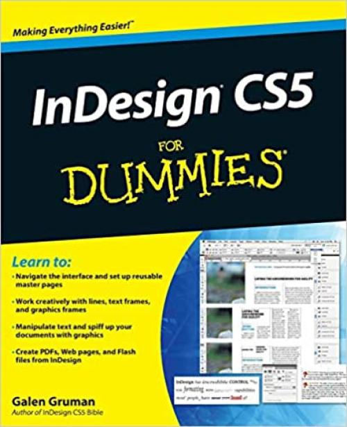  InDesign CS5 For Dummies 