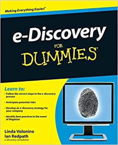  e-Discovery For Dummies 