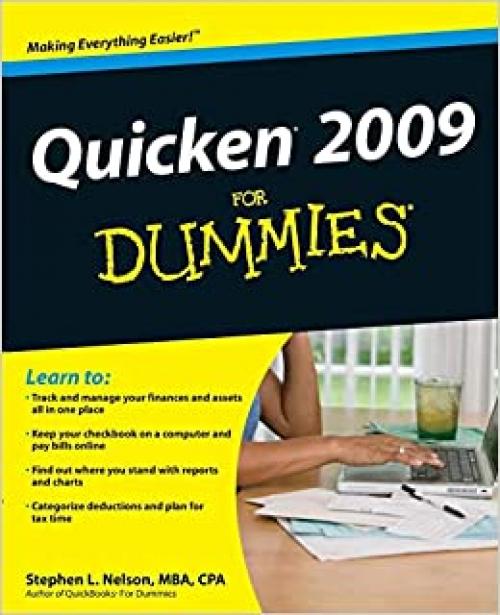  Quicken 2009 For Dummies 