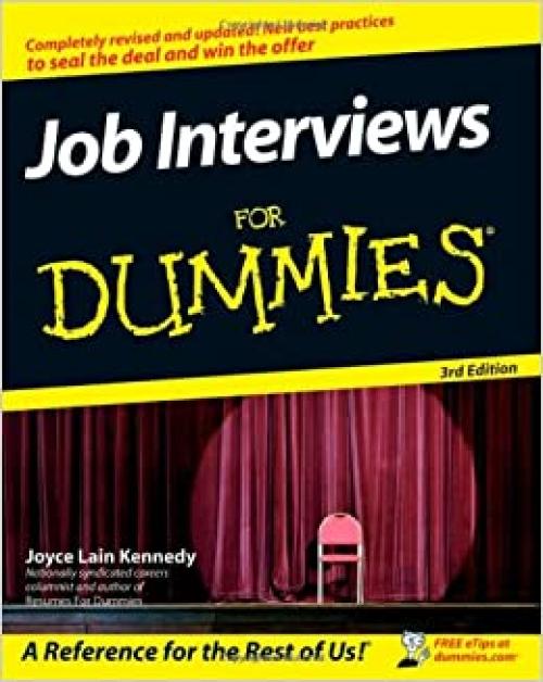  Job Interviews For Dummies 