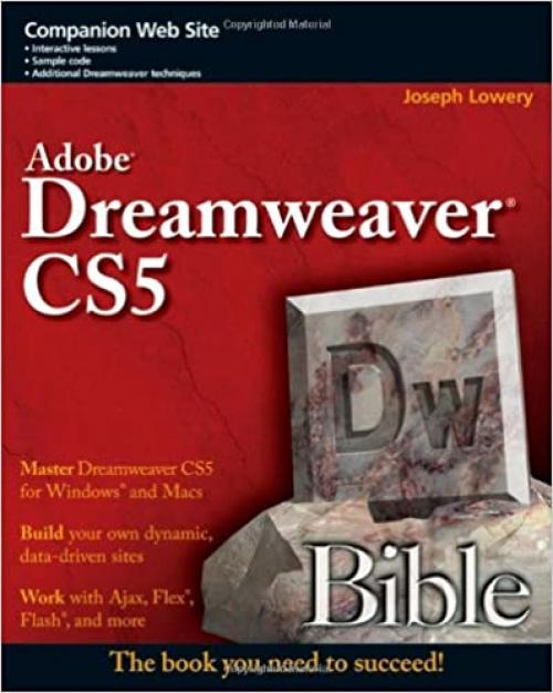  Adobe Dreamweaver CS5 Bible 