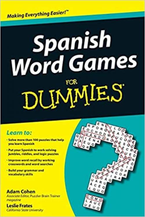  Spanish Word Games For Dummies 