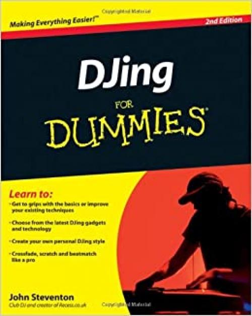  DJing For Dummies, Second Edition 