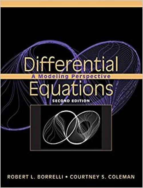  Differential Equations: A Modeling Perspective 