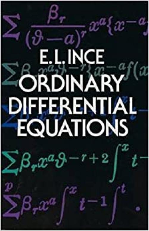  Ordinary Differential Equations (Dover Books on Mathematics) 