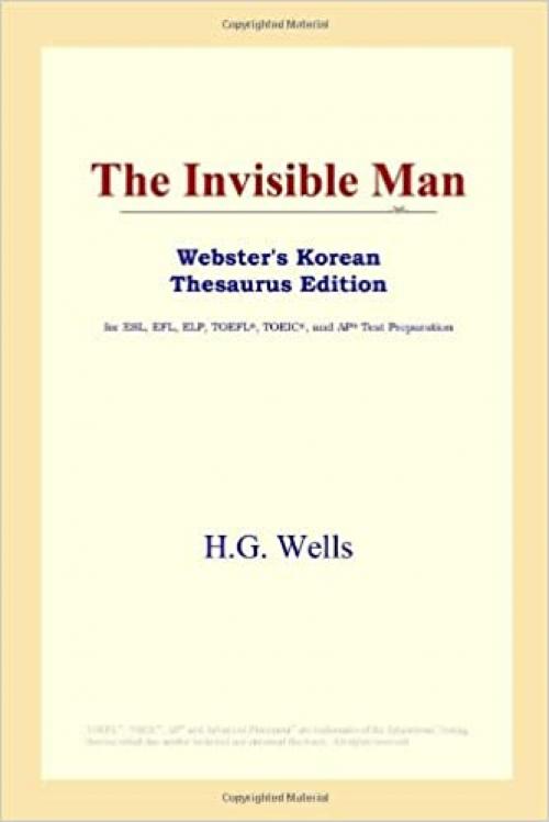  The Invisible Man (Webster's Korean Thesaurus Edition) 