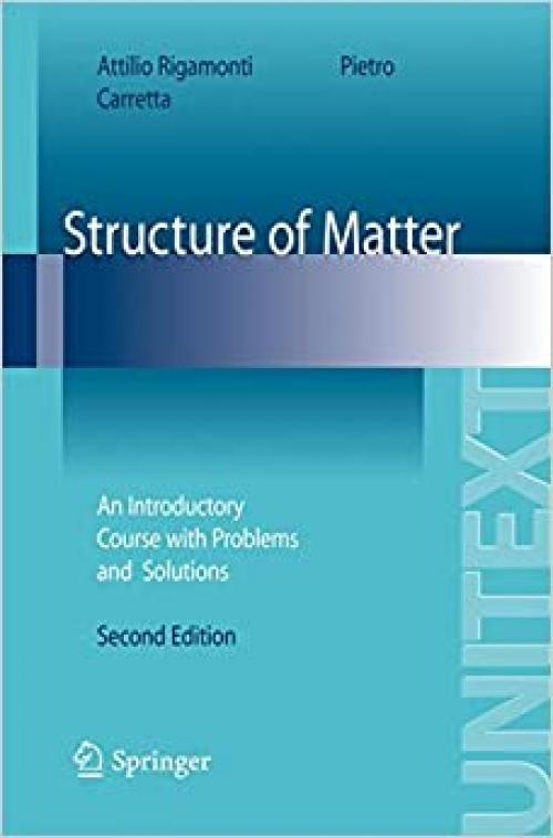  Structure of Matter: An Introductory Course with Problems and Solutions (UNITEXT) 