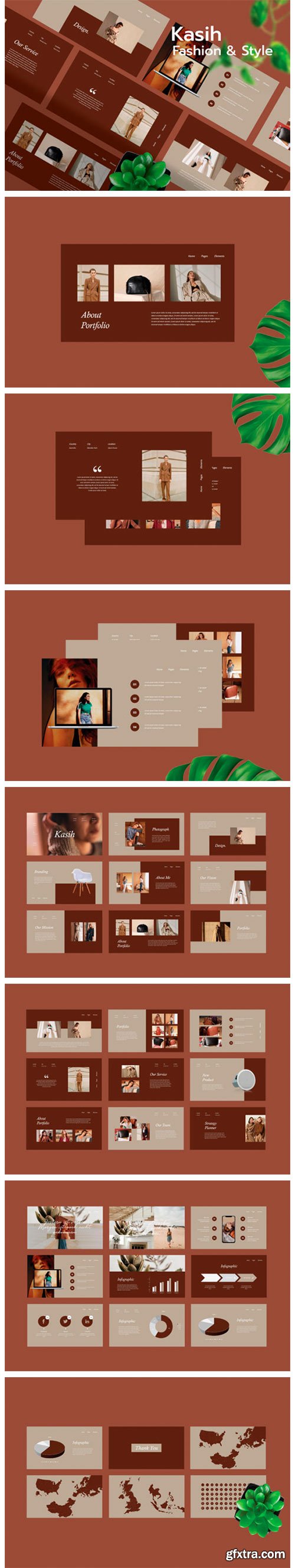 Kasih - Fashion PowerPoint Template 6977907