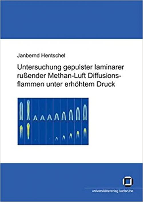  Untersuchung Gepulster Laminarer Rußender Methan-Luft Diffusionsflammen Unter Erhöhtem Druck (German Edition) 