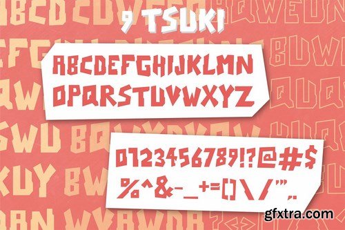 Tsuki Typeface