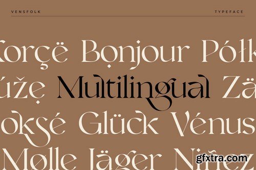 Vensfolk Classic Modern Typeface