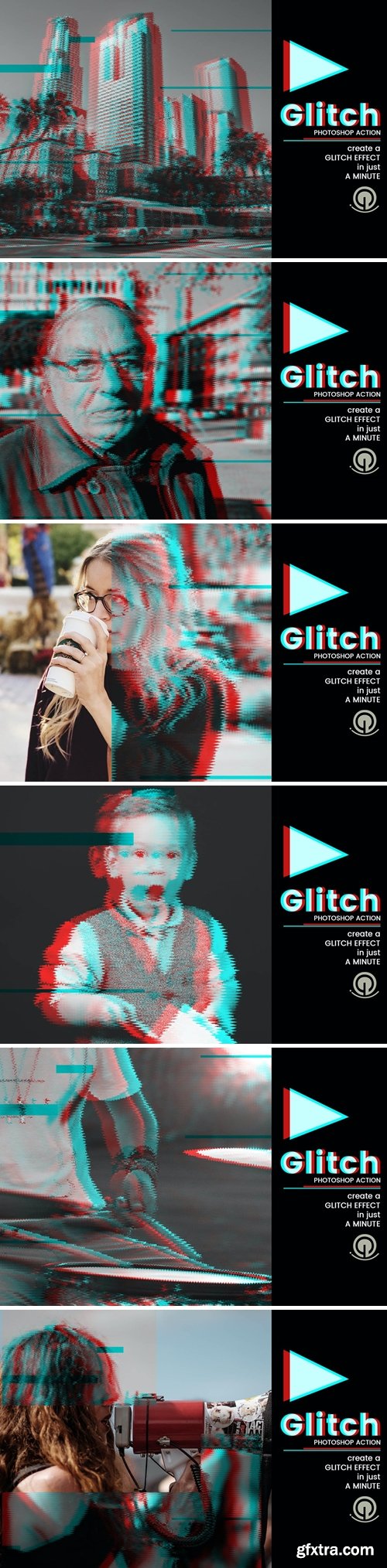 Glitch | PSD action