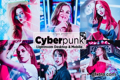 Cyberpunk Portrait Lighroom Presets