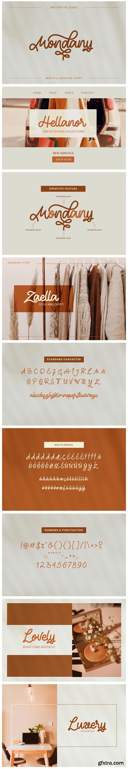 Mondany Font