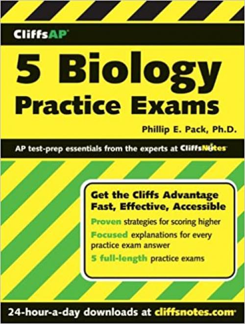  CliffsAP 5 Biology Practice Exams 