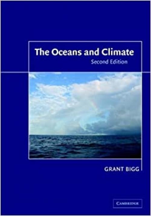  The Oceans and Climate 2ed 