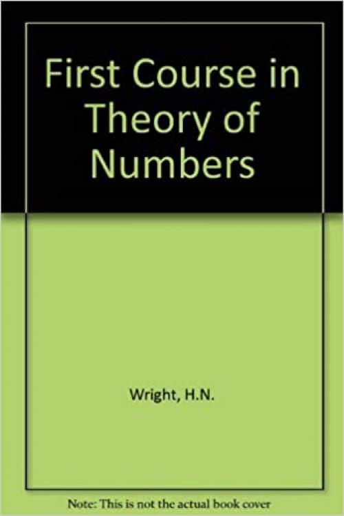  First course in theory of numbers, 