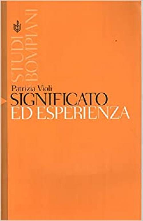  Significato ed esperienza (Studi Bompiani) (Italian Edition) 