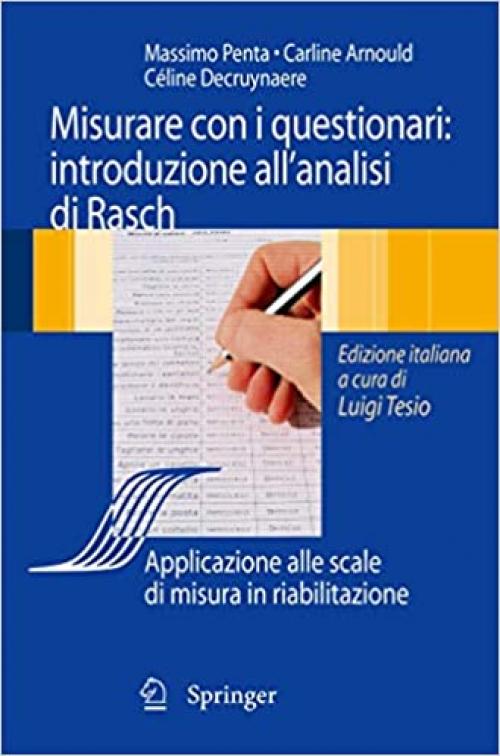  Analisi di Rasch e questionari di misura: Applicazioni in medicina e scienze sociali (Italian Edition) 