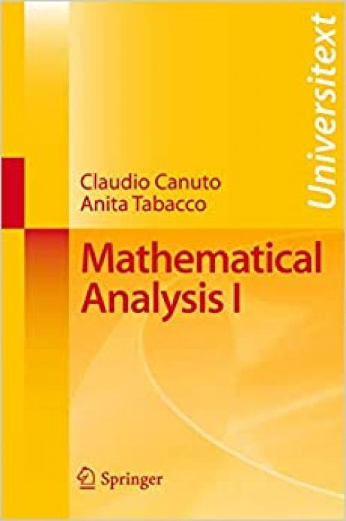  Mathematical Analysis I (Universitext) 