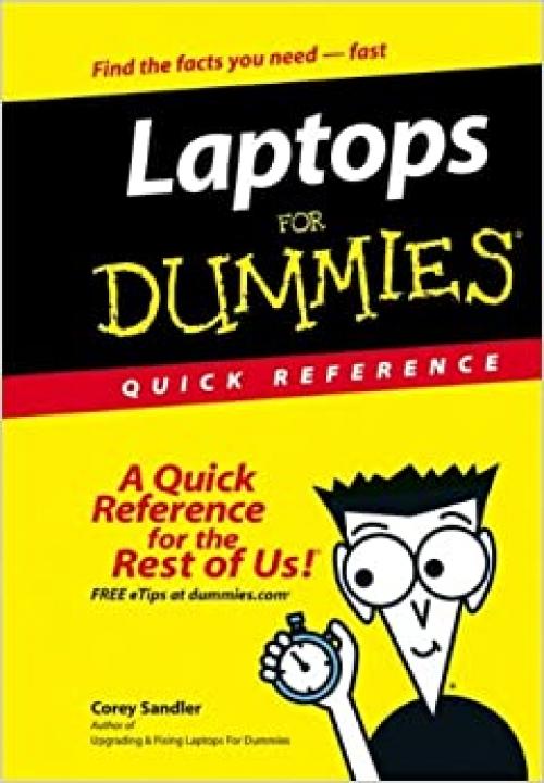  Laptops For Dummies Quick Reference 