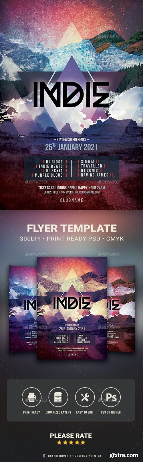 GraphicRiver - Indie Flyer 29592924