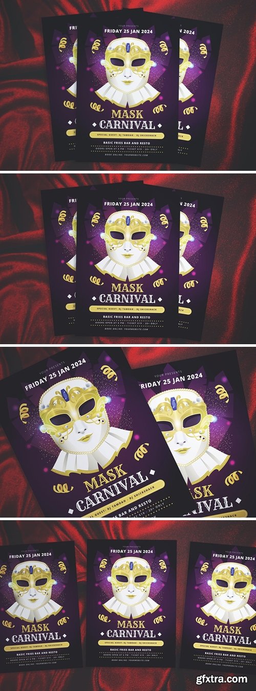 Venice Carnival Flyer