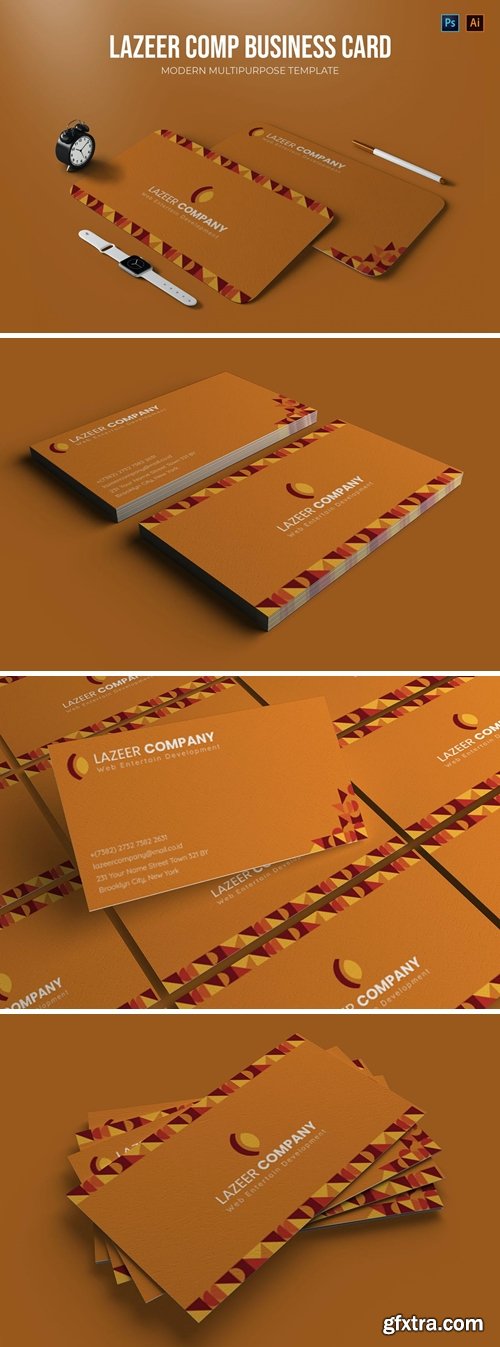 Lazeer Comp - Business Card