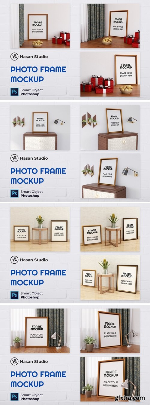 Blank Photo Frame Mockup Bundle