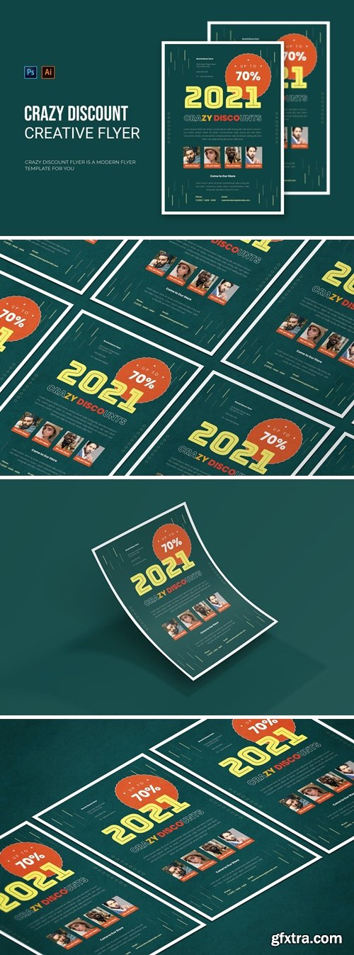 Crazy Discount 2021 - Flyer