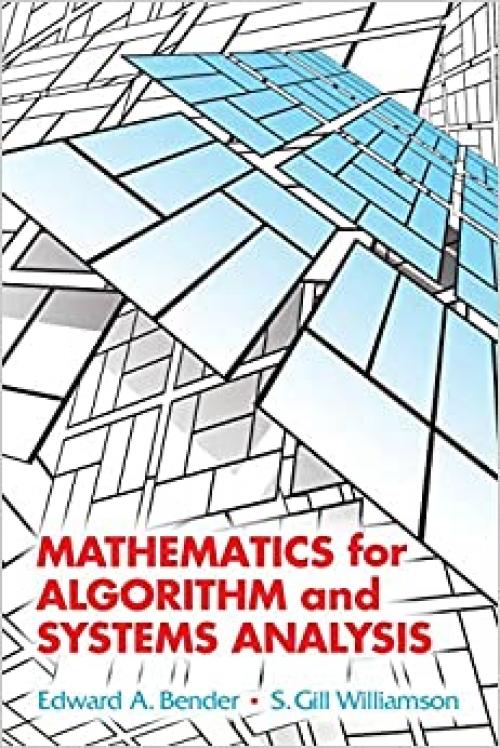  Mathematics for Algorithm and Systems Analysis (Dover Books on Mathematics) 