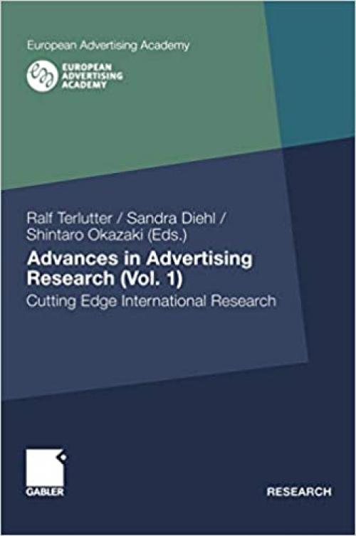  Advances in Advertising Research (Vol. 1): Cutting Edge International Research (European Advertising Academy) (German Edition) 